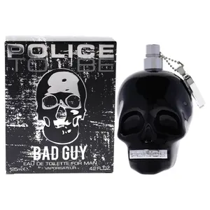 To Be Bad Guy By Police - Fragrance For Men - Amber Fougere Scent - Sparkling Top Notes Of Blood Orange - Smooth Green Apple Sorbet Middle - Finishing With Vanilla And Tonka Bean - 4.2 Oz EDT Spray