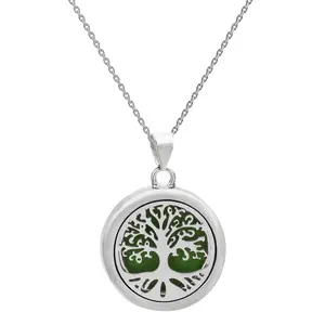 Elegant Scented Locket Necklace Scented Pendant With Chain for Women