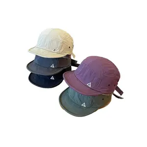 Foldable Quick-Dry Outdoor Sun Hat, Unisex Japanese Style Short Brim Baseball Cap, Adjustable Soft Brim Sun Protection Hat