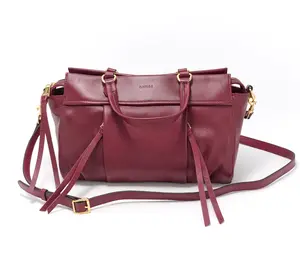 Aimee Kestenberg Weekend Worn Leather Satchel
