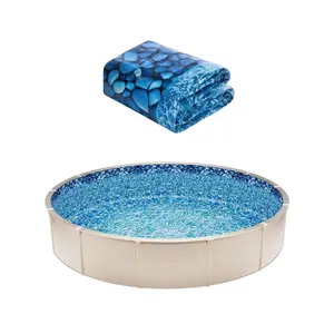 【Summervibes】VEVOR Round Pool Liner 27ft Overlap Style Pool Liner 54in Wall Height Durable