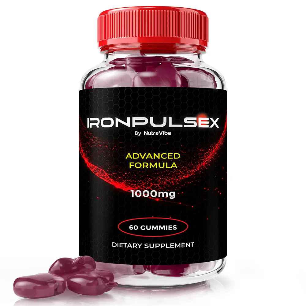 Iron Pulse X Gummies - Advanced Formula Gummies with Natural Ingredients for Health & Wellness