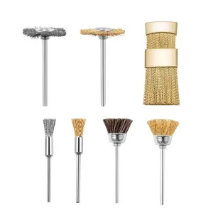 Multifunctional Cleaning Brush Copper Wire Nail Drill Bit Set Cleaning Brushes
