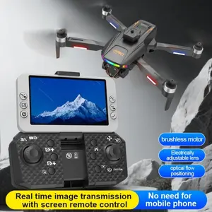 2025 X01 Remote Control Drone with Screen, Dual HD Cameras, Brushless Motors, Intelligent Obstacle Avoidance, Foldable Remote Control Quadcopter, Easy-to-Fly Drone Toy for Children and Adults, Perfect Christmas and Holiday Gift.