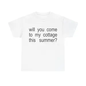 Will You Come To My Cottage This Summer Shirt, gay hockey heated rivalry tee, hollanov shilya fan gift, Casual Cool, For Every