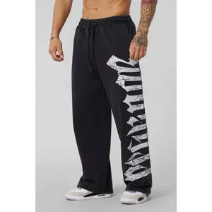Young Revenge Black Sweatpants, Streetwear Hip Hop Pants, Trendy Outdoor Wear Daily Wear For Men, Designer Clothing, Gift for him for her, Birthday's gift