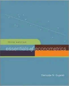 USED Book - Essentials of Econometrics + Data CD by Damodar Gujarati (Hardcover) - english