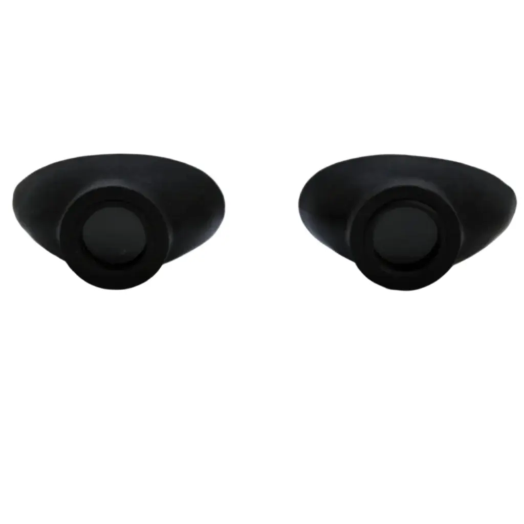 Strapless Eyeshields for Tanning and Red Light Therapy with Flexible Contoured Cups, UV Blocking Lenses, Reusable for Salon Use, One Size Fits All