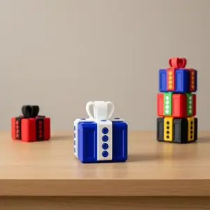 Funny Gift Box with Screws, Prank Screw Box, Money Box, Creative Christmas Present, New 3D Printed Gift Box, Fun Holiday Gift, Funny Birthday Gifts,Funny Christmas Gifts