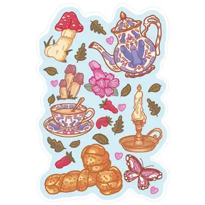 Cottagecore Pattern Sticker