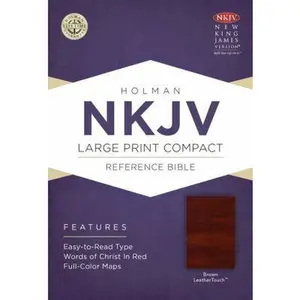 USED-Large Print Compact Reference Bible-NKJV (Unknown)