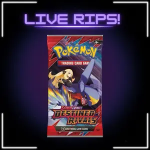 LIVE - Destined Rivals Booster Pack (Pokemon TCG)