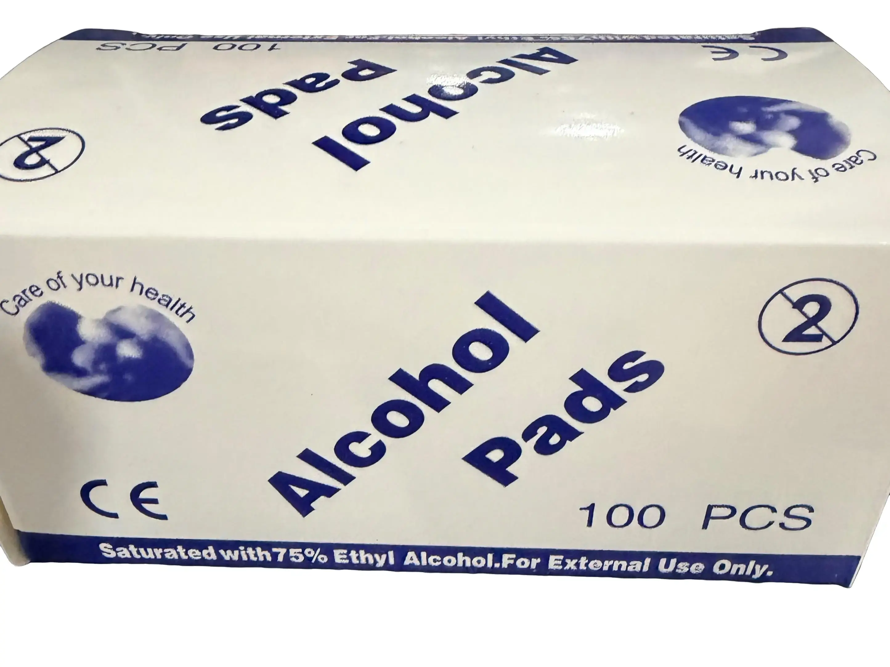 70% Isopropyl Alcohol Pad - 100 pcs Healthcare Care