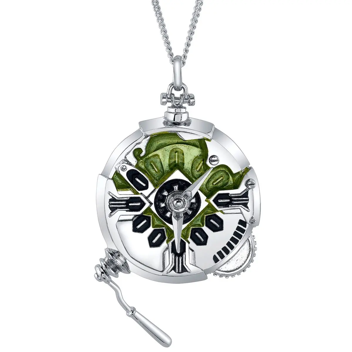 League of Legends X RockLove ARCANE Ekko Stopwatch Necklace League of Legends X RockLove ARCANE Ekko Stopwatch Necklace
