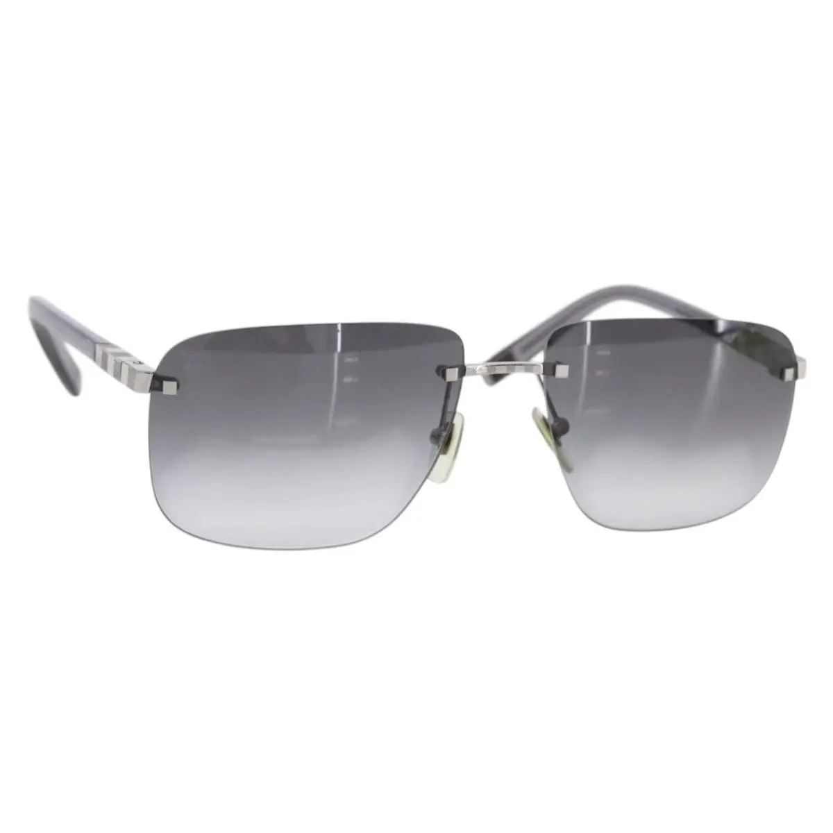 Pre-owned JP BA7832 LOUIS VUITTON Sunglasses plastic Black LV