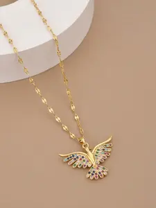 Fashionable Colorful Rhinestone Necklace, Elegant Necklace, Sparkling Jewelry Accessory, Perfect Gift for Women, Trendy and Eye-Catching Design, Fashion Jewelry Accessories