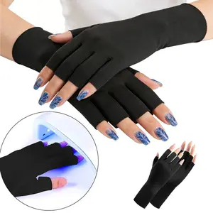 Sunshade Gloves Fingerless Design for Manicures, Nail Art & Outdoor Activities (Cycling, Driving,Riding) - Manicure Accessory, Nailcare Accessory, Handwear