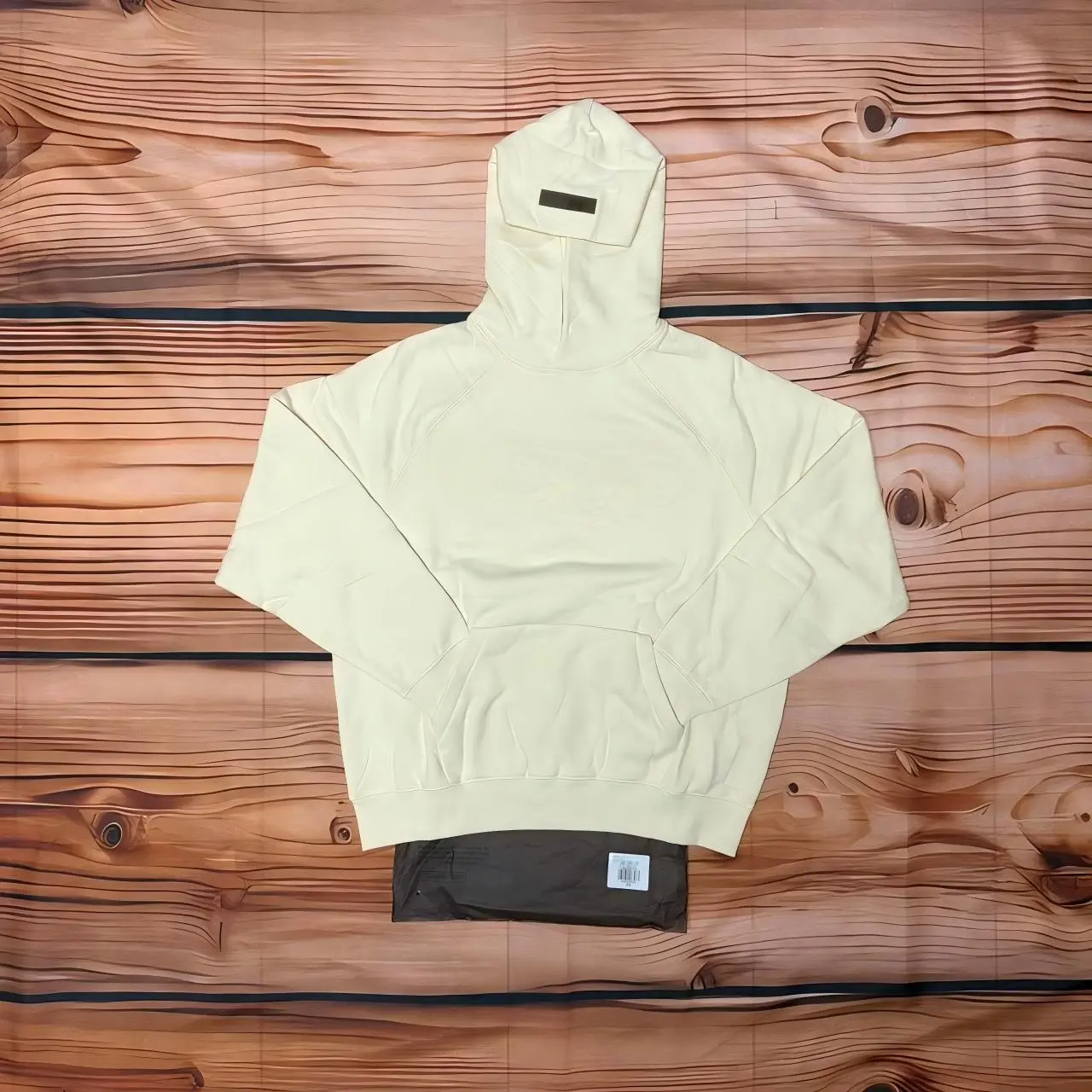 Men's Fashion Eggshell Fabric Hoodie