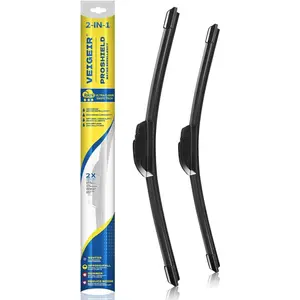 24 Inch + 18 Inch Windshield Wiper Blades 2 Pack, Front J/U Hook Replacement Compatible with Nissan Frontier 2005-2019, Compatible with Chevrolet Equinox 2018-2022