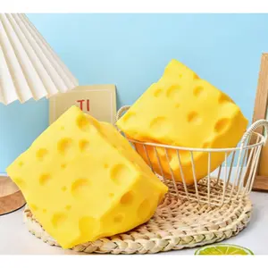 Stress-relieving cheese-soft, squishy, and portable. Perfect for easing anxiety at the office or while traveling. A creative gift for any holiday.
