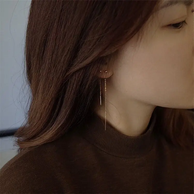 14k Gold Filled Threader Earrings