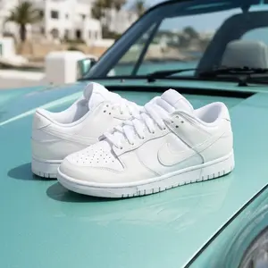 Nike Dunk Low Next Nature White Sail DD1873-101 Womens Fashion Sneakers New Damaged Box