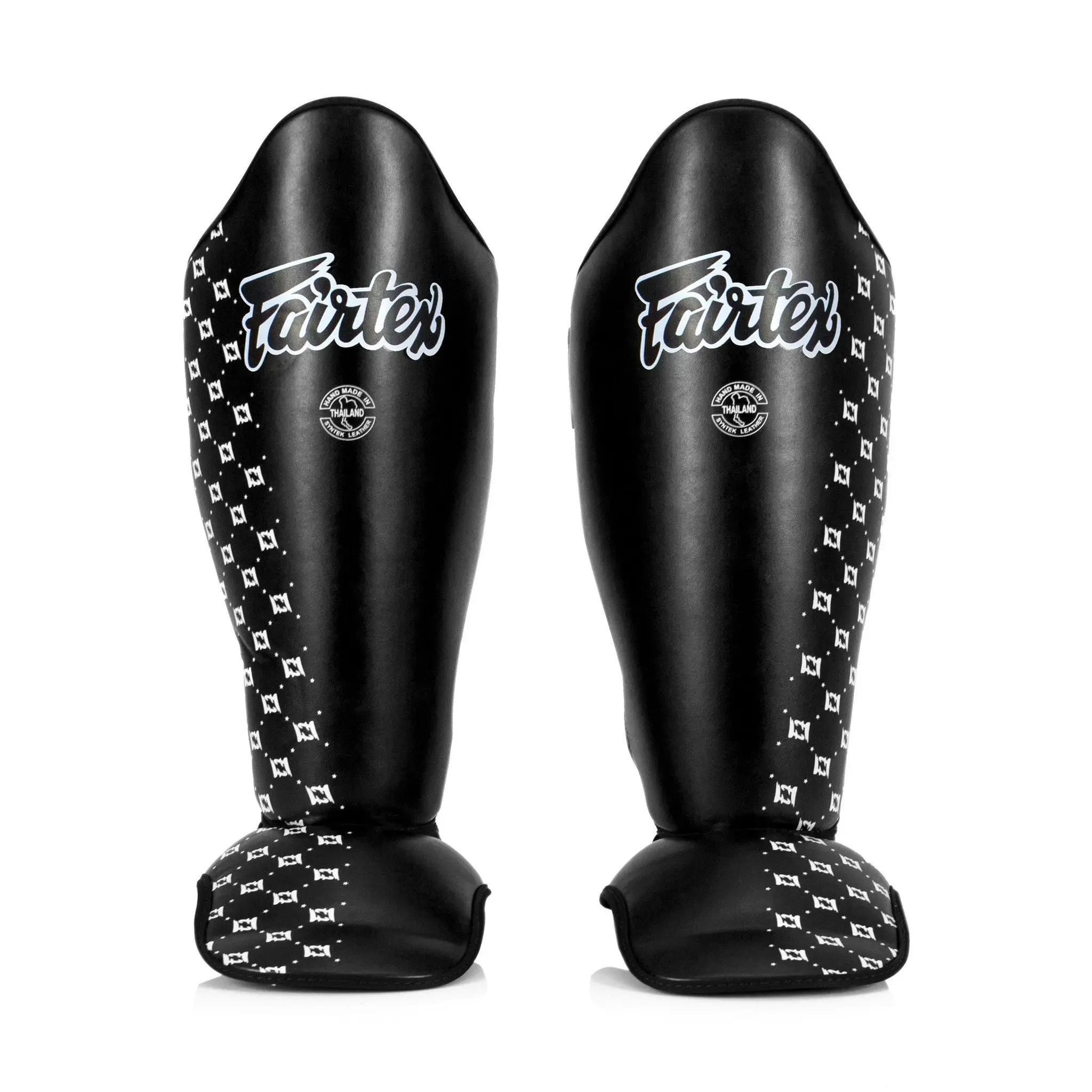 Fairtex SP5 Competition Muay Thai Shin Guards, Durable Athletic Anti-Collision Protective Gear, Adjustable Guards for Enhanced Protection, Durability, Athletic Protective Gear, Activewear Protective Gear