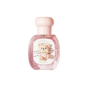 Cute Bear Design Bottle Bottled with Sweetly Lime Scent and Blue Cap - Perfect for Everyday Use