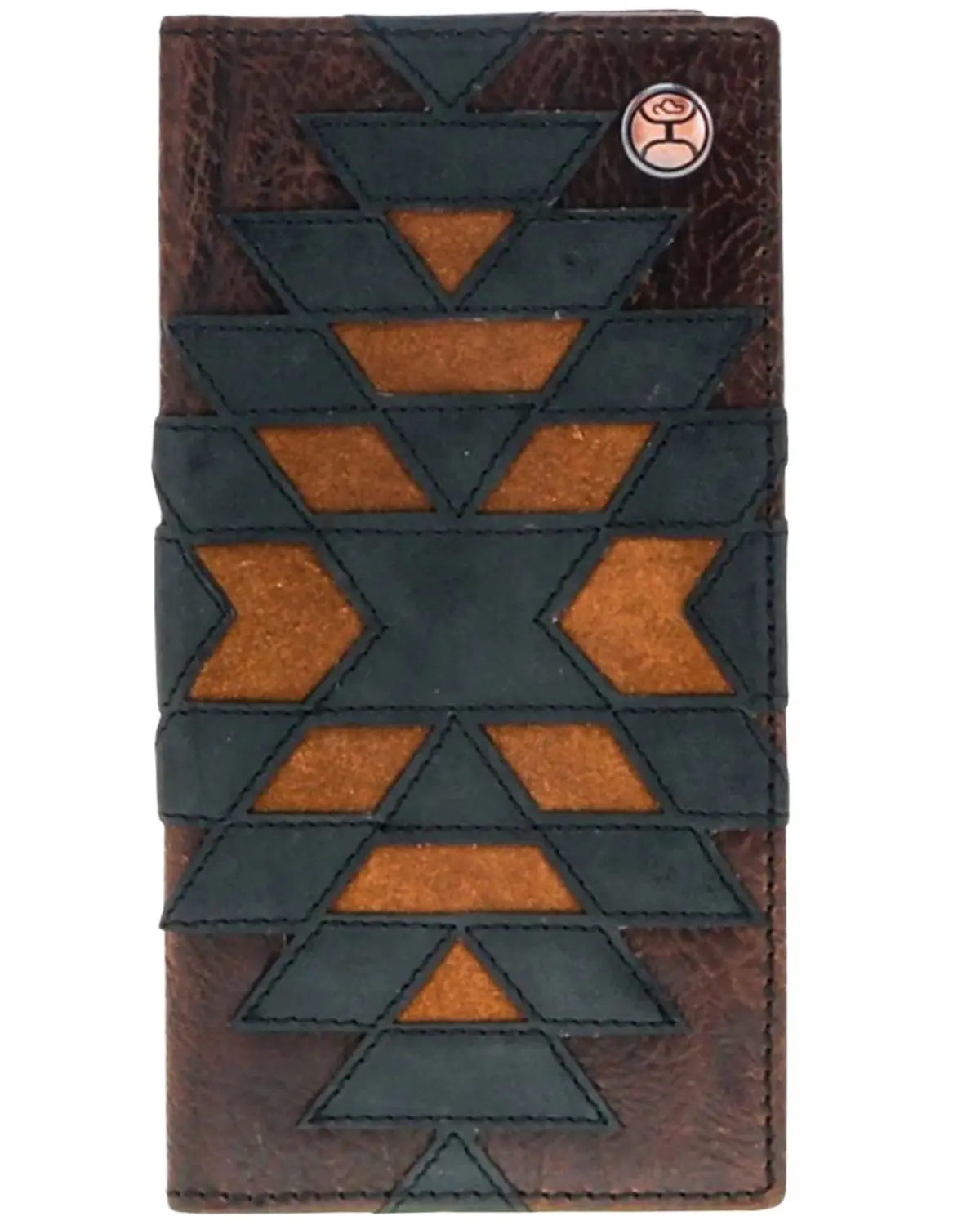 Hooey Men's Men'S Kai Patchwork Rodeo Wallet - Hw031-Brbk