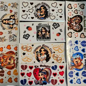 UVDTF Wraps - Decorative Stickers for Home Decor, Featuring Characters and Themes