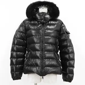 Pre-owned MONCLER Nylon Small Leather Goods BADYFUR Down Jacket