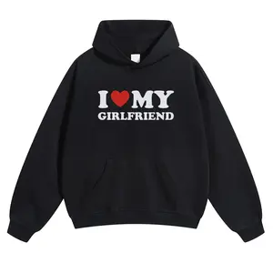 Valentine's Day gifts I Love My Girlfriend Unisex pure cotton sweatshirt
