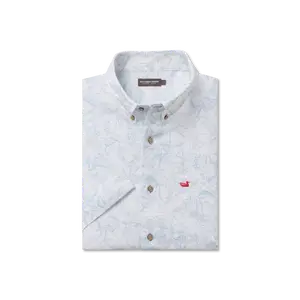 Youth Island Linen Shirt - Flamingos