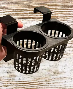 Poth-O-Carry® Diptych - Dual net pot holder for your aquarium