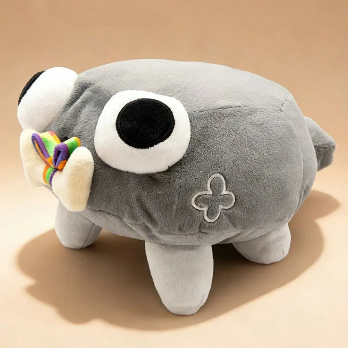 NIYA COO 25CM Kawaii Cartoon Plush Toy Dandy's World Game Role Pebble Dog Cute Stuffed Pillow for Kids Birthday Gift Home Decor Short Plush PP Cotton