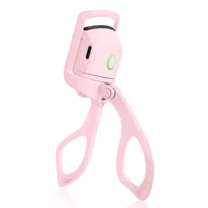 Heated Eyelash Curler for Home Personal Care - Single Piece Heated Function for Effortless Eyelash Curling Ideal for Daily Use