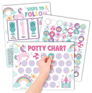 Potty Training Chart | Sticker Charts | Early Education Motivating Toilet Independence