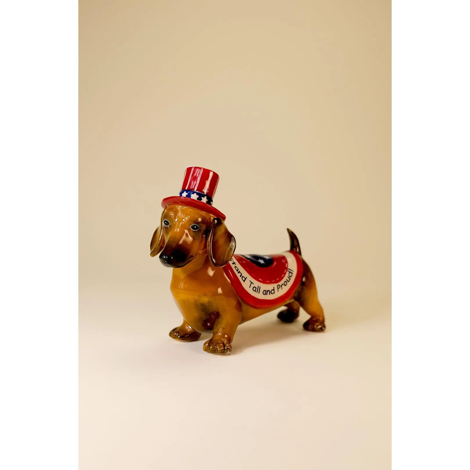 Stand Tall Dachshund Figurine