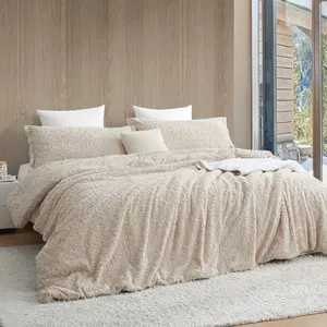 Obsessed - Coma Inducer Oversized Comforter Set - Almond Milk Taupe
