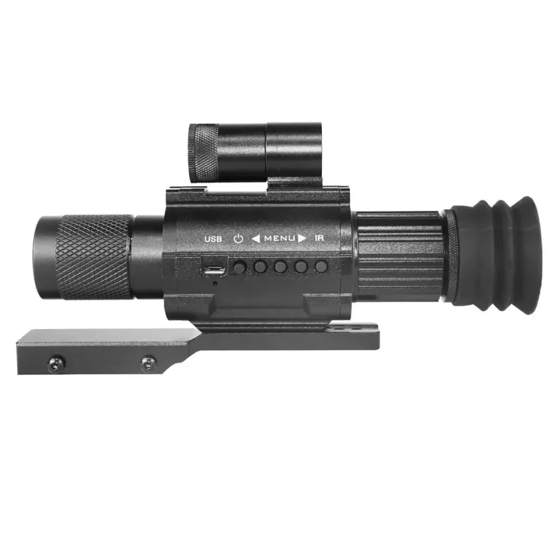 Digital Night Vision Monocular Telescope with 850nm IR, 3X Fixed Magnification, High Definition Night Vision Monocular for Hunting, Bird Watch, Outdoor Binoculars, Portable Telescope, Camping Gears, Hiking Essential