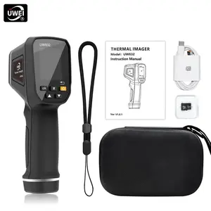 UWEI Infrared Thermal Imager, Handheld Thermal Imaging Camera, Type-C Rechargeable Home Thermal Imager with 8GB Card & Carry Bag
