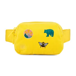 Kids Customizable Belt Bag + 3 Patches – Personalized Crossbody for Ages 3–8