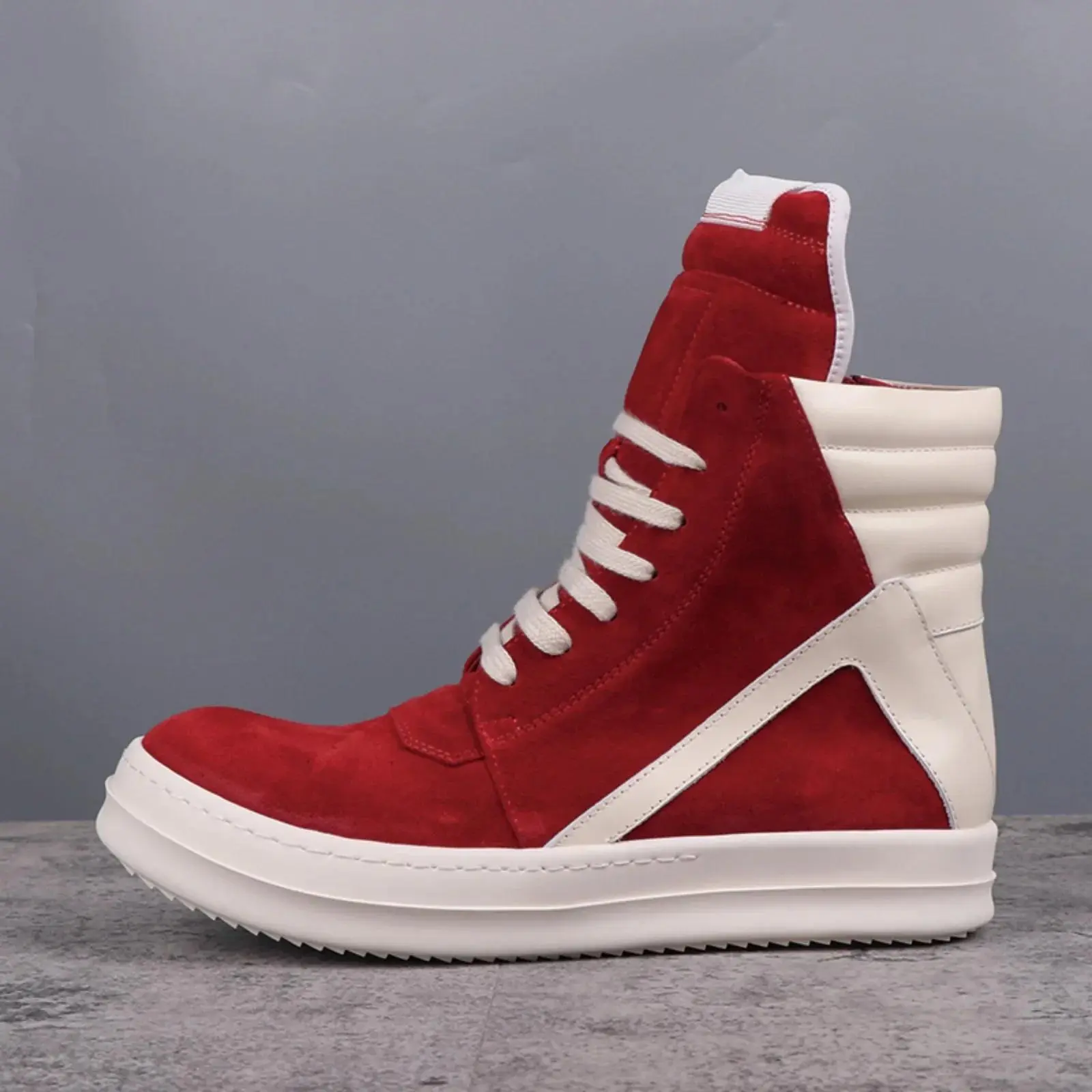 Retro shoes Outdoor Shoes High Top Quality Men and Women Casual Sneakers boots 35-48 Fashion Real leather Tennis shoes