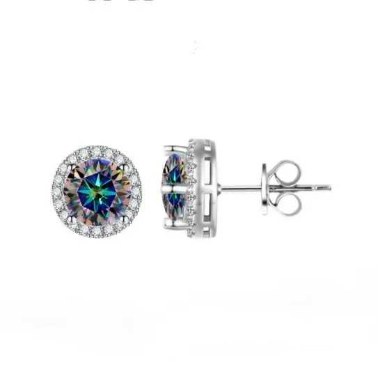 A7:Colorful Moissanite (round)
