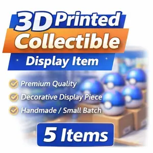 x5 - Premium 3D Printed Collectible Sphere – Display & Decor