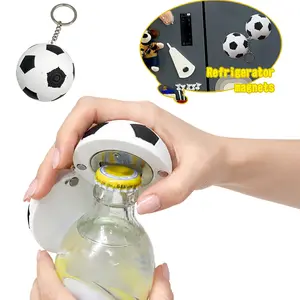 Soccer Lover Gift | Multi-Functional Keychain, Bag Accessory & Bottle Opener
