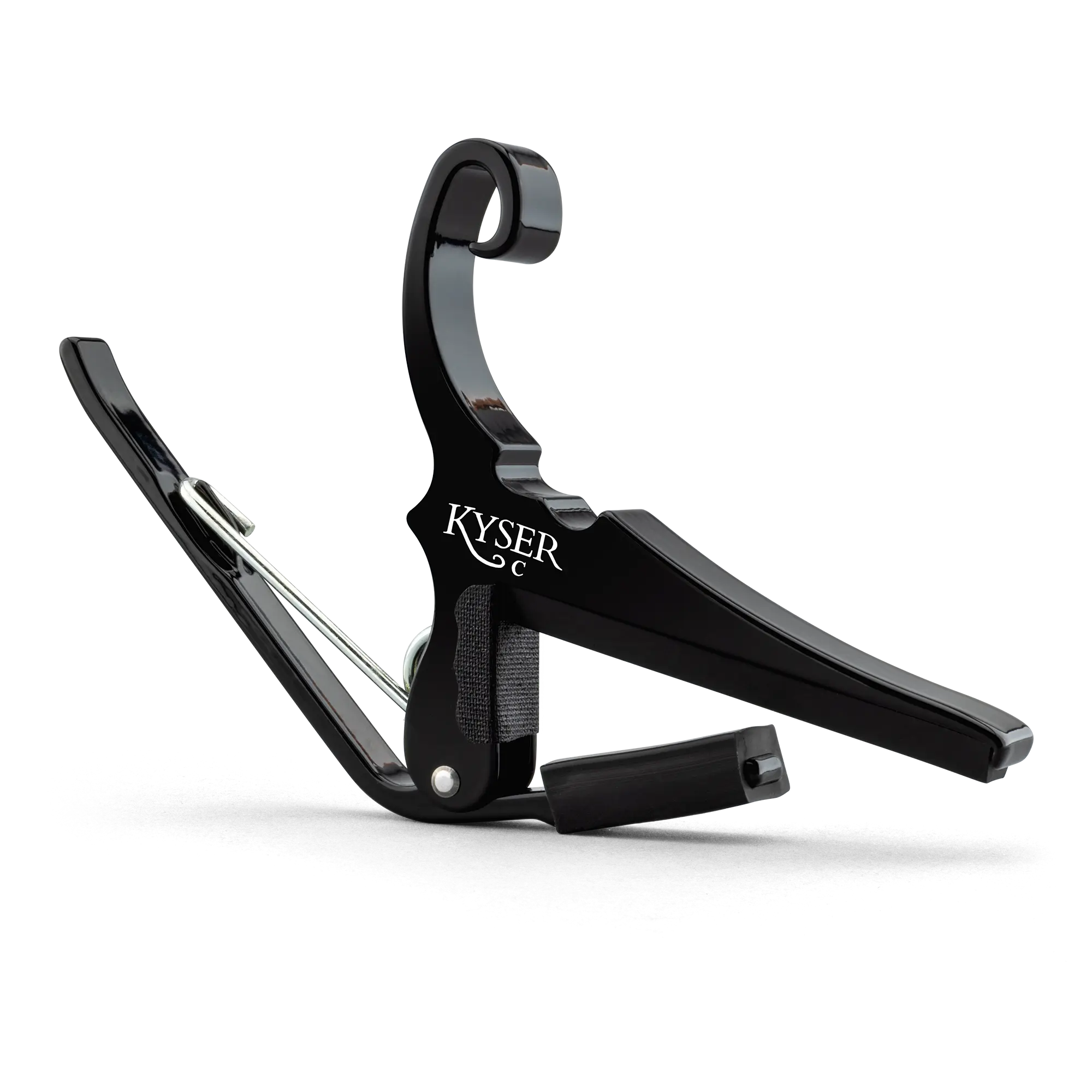 Kyser Classical Guitar Capo, Aircraft-Grade Aluminum Construction, Easy Transposing Tool, Intuitive to Use, 1-Hand Operation, Trusted for Over 40 Years
