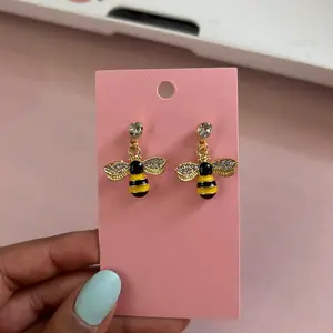 Bumblebee earrings
