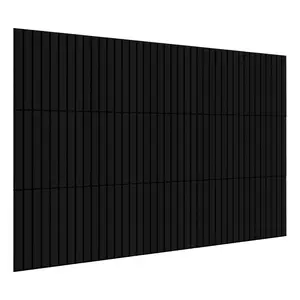 18 Pack Acoustic Foam Panels 12x12x0.35 Inch, High Density Polyester Fiber (150kg/m³), Self Adhesive with Velcro, Sound Absorbing for Noise Reduction, Ideal for Studio, Home Theater, Office, Easy DIY Install
