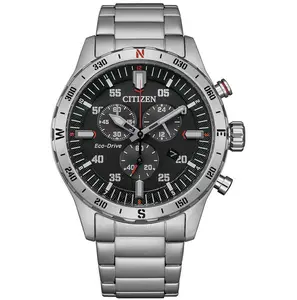 Citizen Men's Classic 43.5mm Solar Powered Quartz Eco-Drive Watch AT2520-89E